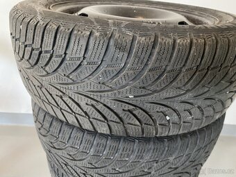 Sada zimních kol Škoda 195/55R15 5x100 vč poklic - 2