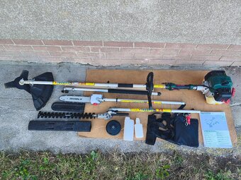 Prodám Multifunkční křovinořez Parkside PKB 4 B3 SET... - 2