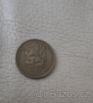 Mince 20 haléřů 1977 - 2