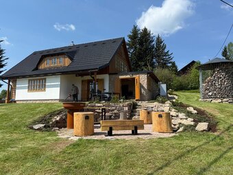 Zahradní lavice k ohništi - 2