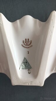 Růžové porcelánové hodiny - 2