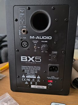 Studiové monitory M-audio+ stojany - 2