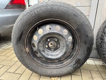 215/65 R16 zimní komplety Peugeot Rifter 5x108 + letní pneu - 2