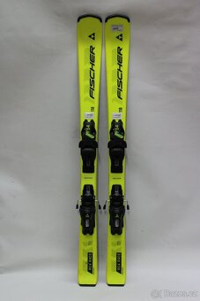 Dětské sjezdové lyže Fischer RC4 RACE JR JRS délka 110 cm - 2