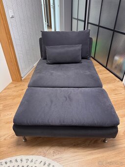 🛋️ IKEA Söderhamn lenoška – tmavě šedá - 2