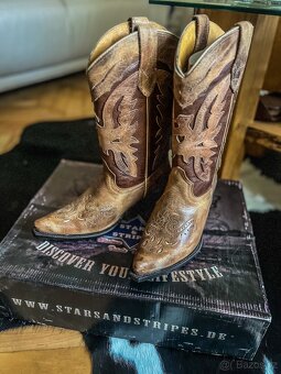 Westernové boty Stars & Stripes - 2