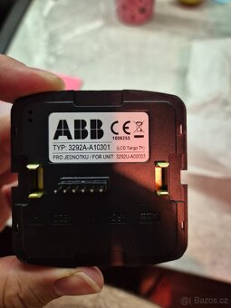 Termostat ABB Tango, digitální, bílý, program, vč. jednotky - 2