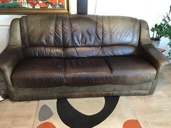 Kožená sedací souprava - 2