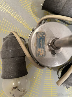 Retro lustr NAPAKO - typ 1103, Brusel z 60. let - 2