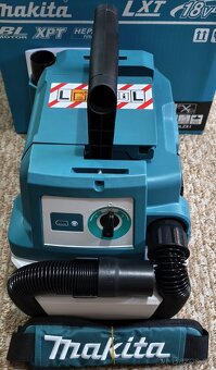 Aku vysavač Makita DVC750LZX1, bez nabíječky a Bat - 2