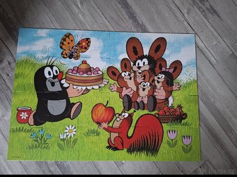 Velké puzzle krteček - 2