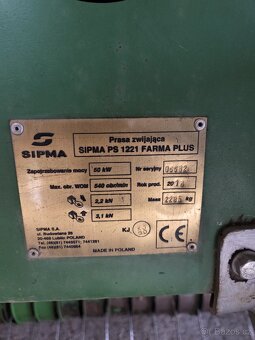 Prodám lis SIPMA - 2