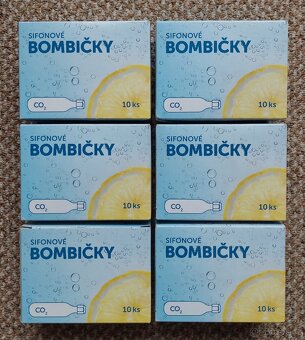 Sifonové bombičky výměnné - 2