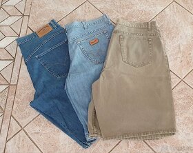 Prodám džíny,plátěné kalhoty,kapsáče,džínové kraťasy - 2
