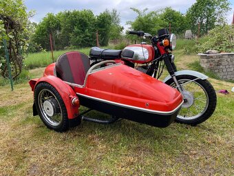 Jawa 350/634 sidecar velorex - 2