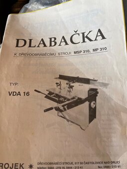 Srovnávačka s dlabačkou Rojek - 2