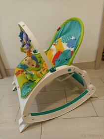 Sedátko/houpací křesílko Fisher Price Rainforest 3v1 - 2