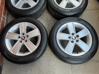 Alu 15" 5x100 škoda Propeller letní 95% Rapid Fabia3 - 2