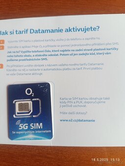 Datamanie 100 GB s kreditem 300 Kč - 2