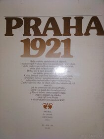 krásná stará kniha PRAHA 1921 - 2