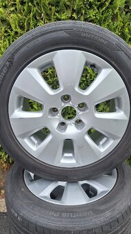 Alu kola originální Audi 5x112 včetně pneu 205/55 R16 - 2