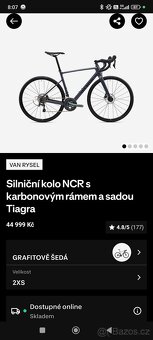 Dámské silniční kolo 2XS - 2