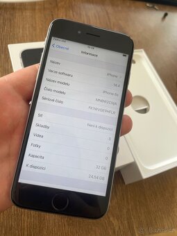 iPhone 6s 32GB Space Gray – TOP STAV + krabička - 2