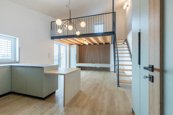 Pronájem bytu 1+kk, 58 m2 s balkonem a parkovacím stáním v P - 2