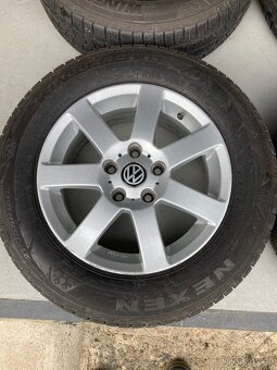 Transporter T5 215/65 r16 c, 215 65 r16 c alu disky + zimáky - 2