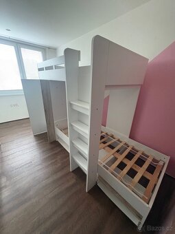 Dětská dvoupatrová postel Slušovice - 2