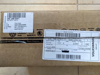 Sada rozvodov Original VW , Škoda, 03C198229C, Nová - 2
