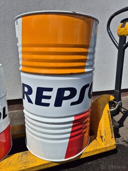 Prodám prázdné plechové sudy od oleje 210 a 60l - 2