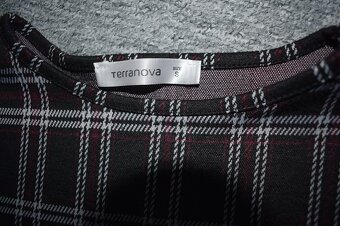 Kárované, kostkované šaty, šatičky Terranova xs/34 - 2