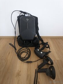 HP VR Backpack G2 + HP Reverb VR brýle - 2