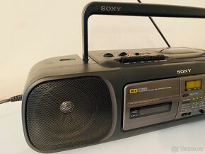 Radiomagnetofon/CD Sony CFD-55MKIIs, 90.léta - 2