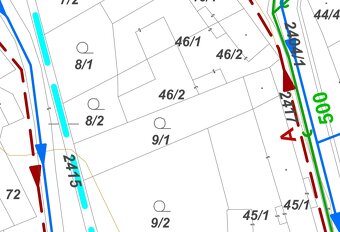 Prodej stavebního pozemku 546m². - 2