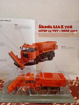 Škoda Liaz 706 Mtsp 25 Vsv 1:43 kultovní nakladaky - 2