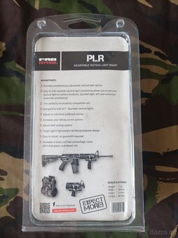 FAB Defense PLR Otočný držák na svítilnu 1 palec černý - 2