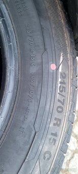 Letní pneu 215/70/15 C Conti 9,7mm R.v.24 - 2
