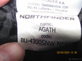 Northfinder dámskou lyžařskou bundu vel. L prodám - 2