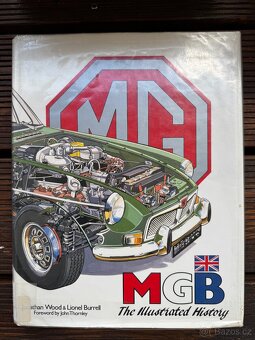 MG MGB sběratelské publikace - 2
