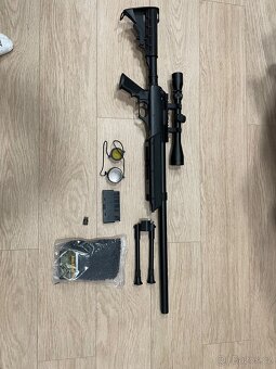 Airsoft odstřelovací puška manuální - 2