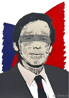 Pasta Oner Václav Havel 2024, serigrafie - 2