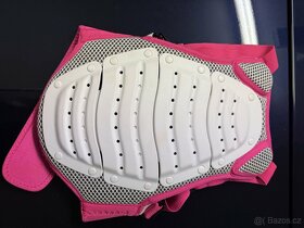 Chránič páteře páteřák Etape Junior Fit bílá/růžová - 2