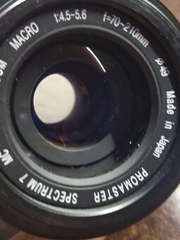Promaster spectrum 7 70-210mm F4.5-5.6 (Canon FD) - 2