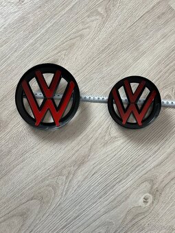 Znaky VW T-Roc znak do masky a víka kufru - 2