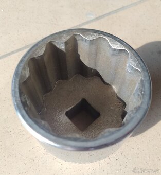 Ořech nástrčná hlavice na Ducat i3/4" 55 mm 12hrana - 2