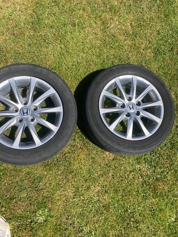 Alu kola Honda R16 5x114,3 6x16 originál, top stav - 2