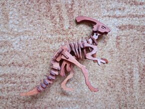 Sbírka dinosaurů 3D celkem 8kusů - 2