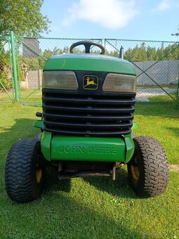 John Deere lt166 twin 16hp Tlakově mazaný - 2
